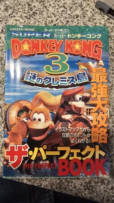 Super Donkey Kong Country 3 Dixie Kong's Double Trouble 1996 Guide Book SFC SNES - Image 1 of 3