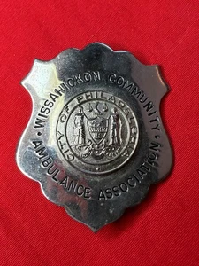 Wissahickon Community Ambulance Association Abzeichen von Blackinton Philadelphia PA - Bild 1 von 2