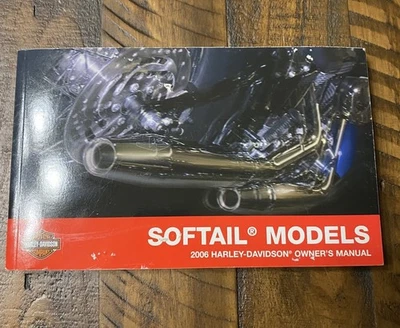 Harley-Davidson Softail Models 2006 manual del propietario 99469-06 tapa dura Foto 1 de 4