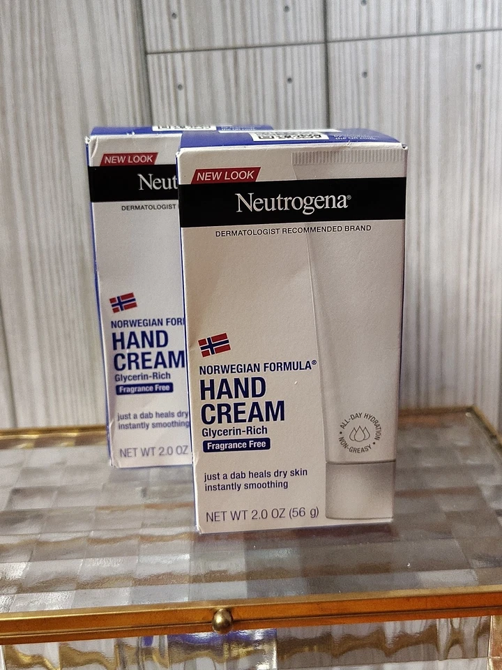 Crema de manos Neutrogena Norwegian Formula 2 oz (56 g) - Paquete de 2, rica en glicerina Foto 1 de 2
