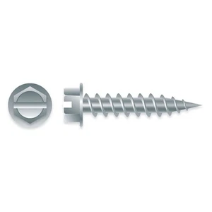 #8 x 3" HWH TORNILLOS PUNTA AGUJA ZINC 1.500ct | N848 - Imagen 1 de 1