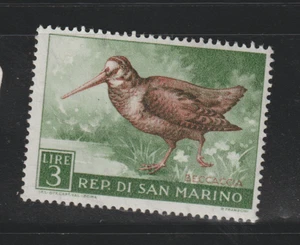 Choice San Marino 1953 3L sello de gallo de madera MH enorme venta de 1c w981 - Imagen 1 de 1