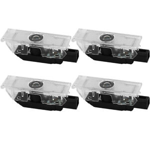 4x Car LED Door Light Laser Projector Welcome Ghost Shadow Lamp For Alfa Romeo