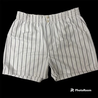Pantalones Cortos De Colección Años 70 80 Russell Atléticos Rayas Blancas Árbitro Entrenador Gimnasio XXL Foto 1 de 4