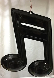 12 Pack Large Musical Note Quaver Hanging Decoration / Plaque Themed Party Event - Picture 1 of 6