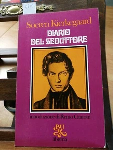 SOEREN KIERKEGAARD - DIARIO DEL SEDUTTORE - BUR - 1974 GENIALITA' SENSUALE - Foto 1 di 2