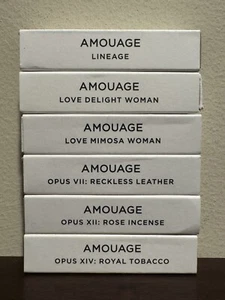 Assorted Amouage Eau De Parfum Perfume Sample Spray 2 ml / .06 oz - Choose Scent - Picture 1 of 17