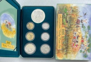2005 Australian Baby Coin Set Peace, Coming, Remembrance - 60th Anniversary WWII - Imagen 1 de 10