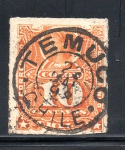 CHILE, COLON MATASELLOS CENTRADO Y NITIDO DE TEMUCO, RRR (NEA0170 ) - Picture 1 of 1