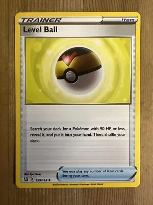 Pokémon TCG Level Ball 129/163 - Regular Uncommon - Battle Styles - Image 1 of 2