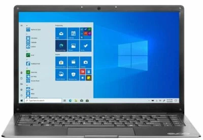 Evoo Ultra Thin Laptop 14.1 FHD Intel N3350 4GB RAM 64GB SSD Notebook Windows 10 - Image 1 of 4
