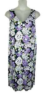 NWOT Womens JOYSPUN Ultra Soft Stretch Knit Midi Dress 18/20W 1X/2X - Picture 1 of 1