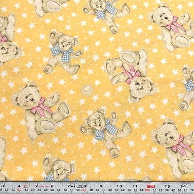 The Boyds Collection Bears on Golden by Spectrix tela de algodón por media yarda Foto 1 de 2