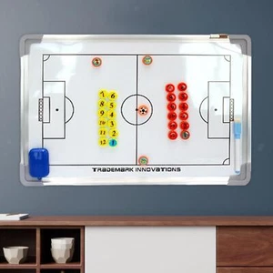 Soccer Coaches Board Portable Magnetic Soccer Whiteboard for Soccer Training - Picture 1 of 9