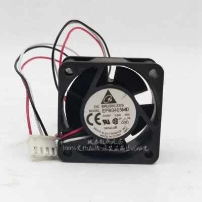 4020 4cm EFB0405MD 5V 0.24A 3wire power supply chassis switch server cooling fan - Image 1 of 4