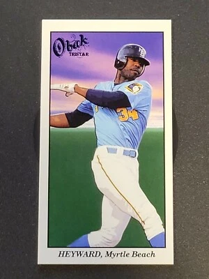 TRISTAR Obak Mini T212 #11 2009 Jason Heyward Braves Cubs Dodgers Padres Foto 1 de 2