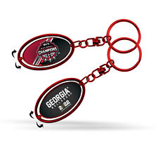 Georgia Bulldogs 2022 National Champions Spinner Keychain 2x1 Inches Free Ship 