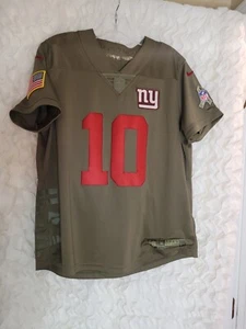 Rare L Women's Nike Eli Manning York Giants Salute to Service Nfl Jersey E3 - Picture 1 of 6