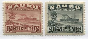 Nauru 1937 1/y 2/6d como nuevo o.g. bisagras - Imagen 1 de 1
