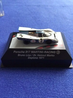Brekina automodelle 1:87 Porsche 917 MARTINI-RACING Daytona 1971 Lins/Marko - Immagine 1 di 4