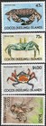 1990 Cocos Keeling Islands SG# 219-222 Crabs set of 4 Mint MUH MNH