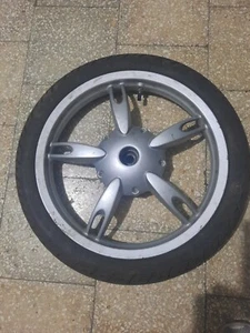 cerchio ruota posteriore APRILIA SCARABEO 100 4T 2009 Argento - Foto 1 di 14