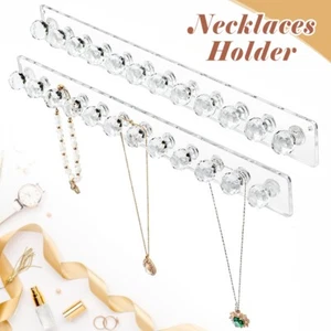 Rings Bracelets Display Necklaces Holder Wall Mount Stand Jewelry Storage Hooks - Picture 1 of 14