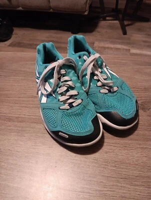 Women's Reebok Crossfit Teal Blue Training Shoes Sz 8 Athletic Gym - Image 1 of 4