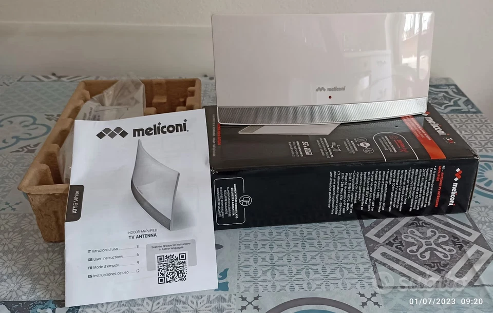 Meliconi antenna TV per interni - fino a 25 miglia - Immagine 1 di 4