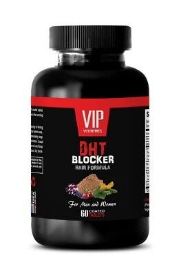 hair growth o - DHT BLOCKER HAIR FORMULA - saw palmetto and pumpkin seed oil 1B - Image 1 of 4