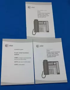 AT&T Manuale Utente Guida 1070 Riferimento Guida Installazione Sistema di Risposta Telefonica - Foto 1 di 8