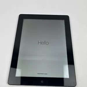 Apple iPad (4th Generation) A1458 16 GB, Wi-Fi, 9.7 in - Silver - Picture 1 of 8