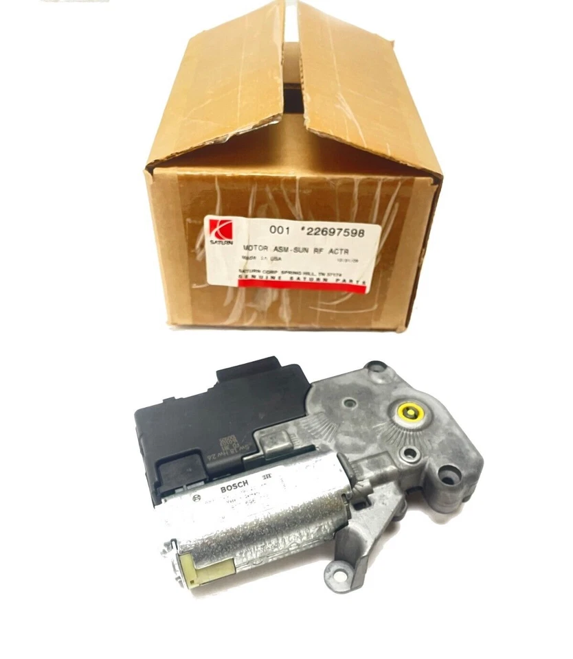 Genuine Power Sliding Sun Moon Roof Motor For 2003-2005 Saturn L300 Sedan OEM Foto 1 de 4