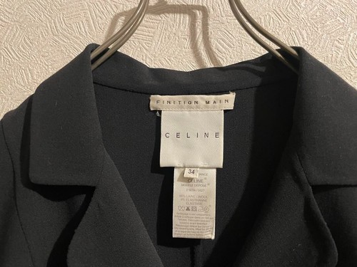Giacca sartoriale CELINE 34 nera donna