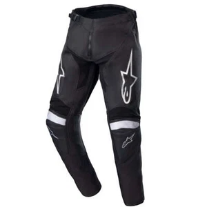Pantaloni Alpinestars YOUTH Racer Graphite MX Nero/Nero Riflettente - Foto 1 di 6