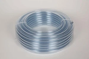 Clear PVC Plastic Tube/Pipe/Hose - UK Stock - Durable - Same Day Dispatch - Fast - Picture 1 of 9