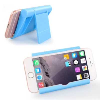 Universal Foldable Cell Phone Desk Stand Holder Mount Cradle For Phone Tablet - Image 1 of 4