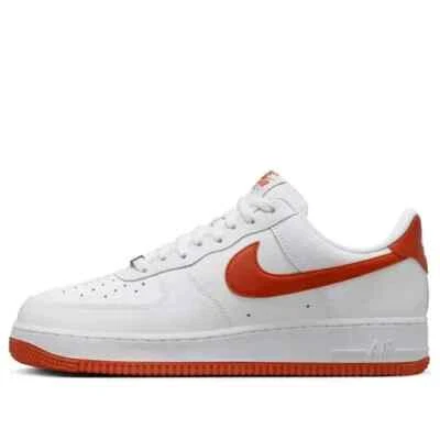 Nike Air Force 1 07 Sneaker Herren "Dragon Red" Weiß Rot (FJ4146-106) NEU