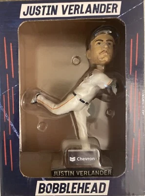 ⚾2019 Houston Astros JUSTIN VERLANDER Bobblehead Take It Back "PITCHING" NEW⚾ - Image 1 of 4