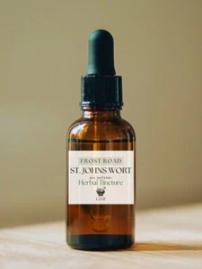 St. John’s Wort Tincture – Natural Mood Support Anxiety Relief Herbal Supplement - Picture 1 of 5