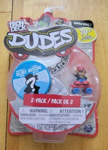  Minifigure Spin Master Tech Deck Dudes 2 Pk Street Squad Sketchy Sven nuova rara - Foto 1 di 7