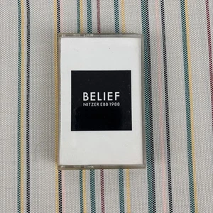 Vintage Nitzer Ebb Cassette Tape Belief 1988 Geffen Industrial Album MSG24213 - Picture 1 of 7