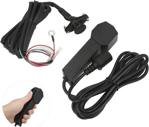2.85m/9ft Corded 3 Prong Winch Remote Controller with Socket Plug,Plastic Win... - Picture 1 of 9