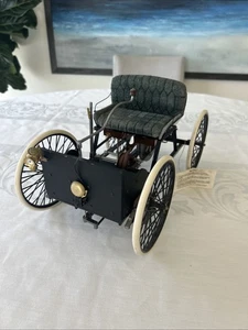 1896 Henry Ford Quadricycle Franklin Mint 1:6 Scale Diecast Model Quadcycle Car” - Picture 1 of 13