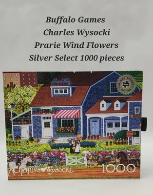Головоломка Buffalo CHARLES WYSOCKI Prarie Wind Flowers СЕРЕБРИСТАЯ ИЗБРАННАЯ 1000 шт. - Изображение 1 из 4