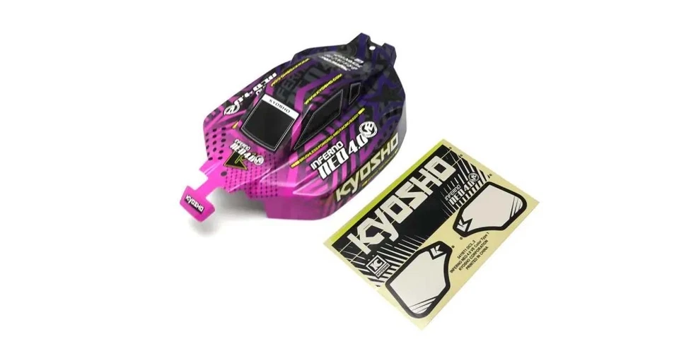 KYOSHO K.IFB122PB Carrozzeria Verniciata 1/8 Inferno VE 4.0 Rosa Blu - Immagine 1 di 1