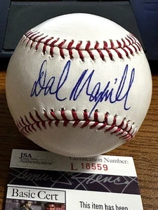 DAL MAXVILL SIGNED HANDSIGNIERT OML BASEBALL! Cardinals, Leichtathletik! JSA! - Bild 1 von 2
