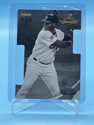 2013 Panini - Ken Griffey Jr - USA Baseball Champions - Die-cut - 696/699 - Image 1 of 3
