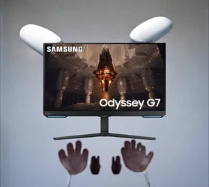 Samsung Odyssey G7 28" 4K is Gaming Monitor S28BG702EN - Picture 1 of 6