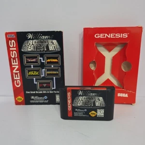 Williams Arcade's Greatest Hits (Sega Genesis, 1996) slip cover testata funzionante - Foto 1 di 4
